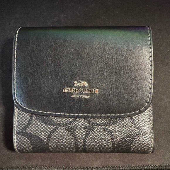 Coach Handbags - Coach Black Wallet